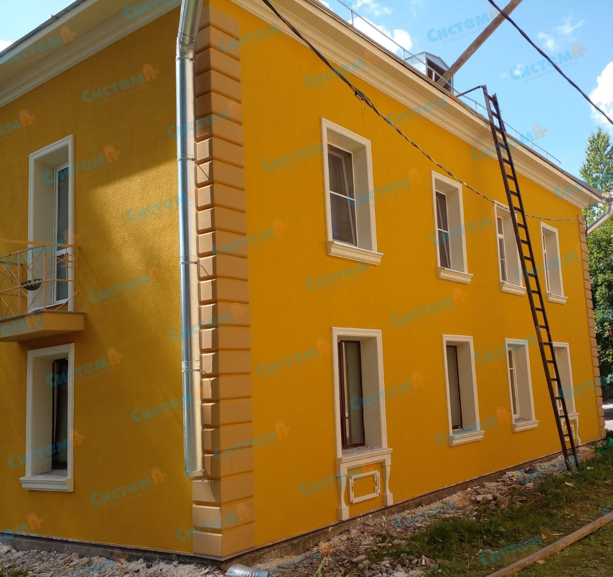 Фасадные украшения для реставрации жилого дома